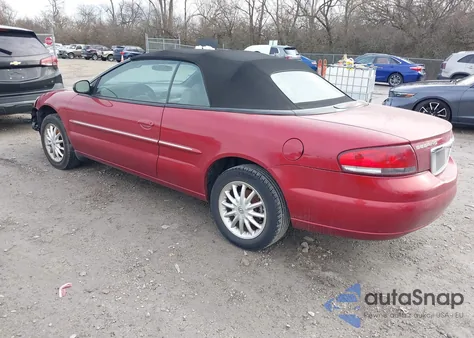 2002 Chrysler Sebring Lxi from USA, damaged, VIN 1C3EL55RX2N233671